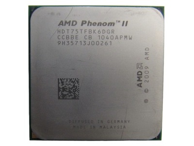AMD Phenom II X6 1075T (6x3GHz) Turbo 3,5GHz AM2+,AM3, AM3+