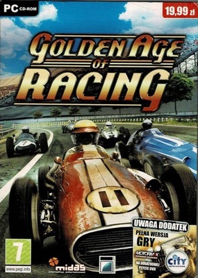 Golden Age of Racing PC CD