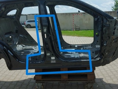 Renault austral e блок двигуна середній правий поріг фото №1