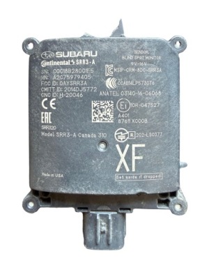 Subaru ascent 2019 права сторона модуль мертвого pola фото №1