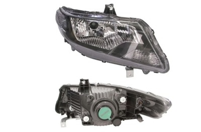 Honda city 2009- фара правый h4 фото №1