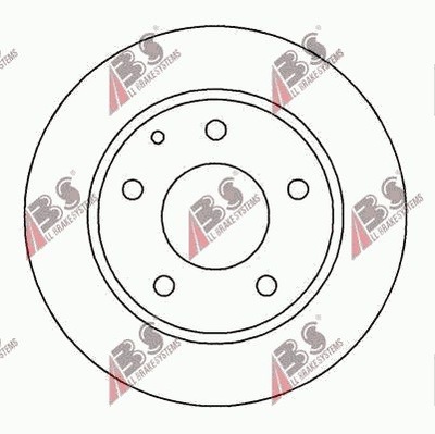 ДИСК ТОРМОЗНОЙ ЗАД MAZDA 626 GE 1991-2002