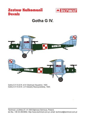 32053 Gotha G.IV (SSW) Polska
