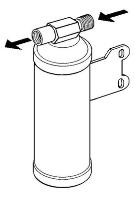 Осушитель renault safrane 92-96 nrf 33060 фото №1