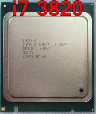 Procesor Intel Core i7-3820 4x3,6 GHz