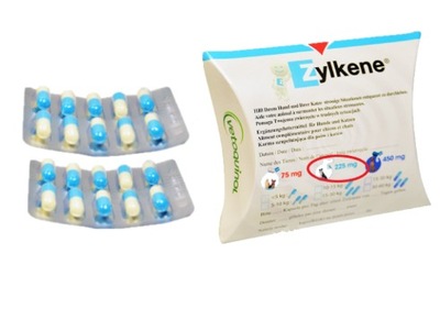 Vetoquinol Zylkene 225 mg 20 kapsułek