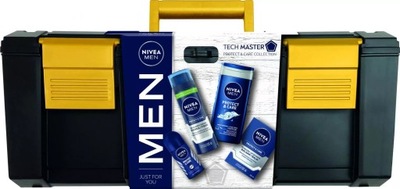 NIVEA MEN TECH MASTER Zestaw kosmetyków męskich ze skrzyneczką