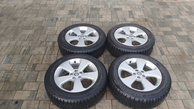 OPEL MOKKA RUEDAS DE INVIERNO 7JX17 ET38 5X105 215/60R17 BUEN ESTADO 7MM  