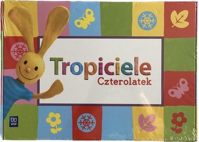 Czterolatki TROPICIELE 4 lata PAKIET KOMPLET BOX