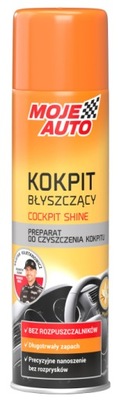 MOJE AUTO - KOKPIT BŁYSZCZĄCY - WANILIA - 500 ML