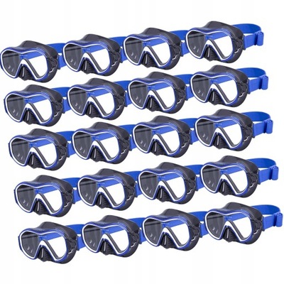 20 szt. Okulary do nurkowania Clear View Okulary