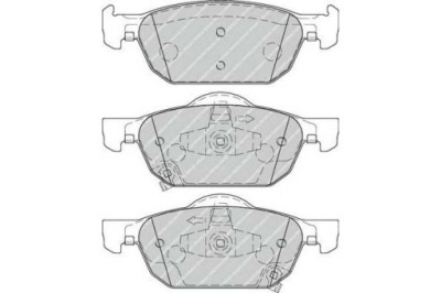 Ferodo тормозные колодки тормозные honda accord viii 2.2 i-dt фото №1