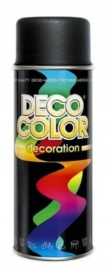 Spray Decoration Czarny Mat RAL9005 Deco Color 400ml