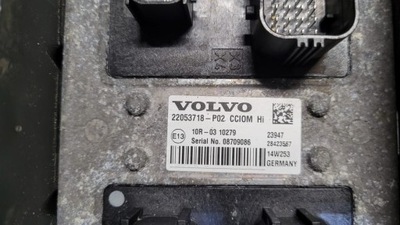 Блок управления кассета cciom volvo fh 4 fm 4 22053718 p02 фото №1