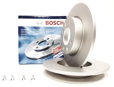 BOSCH DISCOS PARTE TRASERA PEUGEOT 1007 307 DE CARGA 247MM  