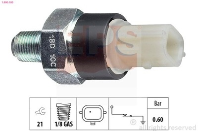 SENSOR DE PRESIÓN ACEITES RENAULT MEGANE 2,0 09- 1-800-180  