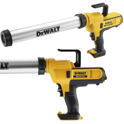 Wyciskacz do mas silikonu akumulatorowy 18V 300-600ml body DEWALT DCE580N