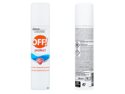 OFF! PROTECT AEROZOL SPRAY PRZECIW KOMAROM 100ML