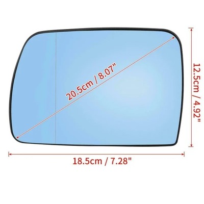 ne do BMW X5 E53 2000-2006 51167039595/51167039596 boczne lusterko wsteczne