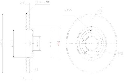 MAXGEAR ДИСКИ ТОРМОЗНЫЕ ТОРМОЗНЫЕ 2 ШТУКИ. VW A100 A4 A6 PASSAT 96- A8 99- 288X25