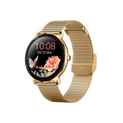 Smartwatch RUBICON Różowe złoto kolor Bransoleta