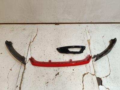 Бампер решётка ford focus mk3 рестайлинг  st перед спойлер фото №1