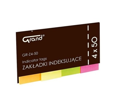 ZAKŁADKI INDEKSUJĄCE GRAND