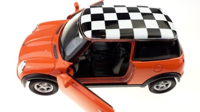 MINI COOPER Metalowy Model WELLY 1:34