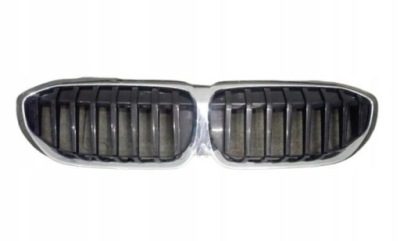 Решётка радиатора решётка радиатора решётки радиатора bmw 3 g20 g21 хром оригинал 192976-10 фото №1