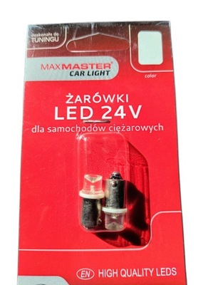 ŻARÓWKI 24V LED TUNING (KOMLET DWIE SZTUKI)