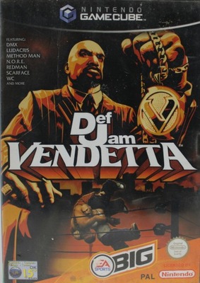 DEF JAM VENDETTA NINTENDO GAMECUBE