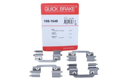 JUEGO INST. ZAPATAS DE FRENADO BMW P. 1/2/3 05- QUICK BRAKE  