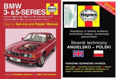 BMW SERII 3 E30 5 E28 E34 (1983-1991) MANUAL REPARACIÓN HAYNES +GRATIS 24H  