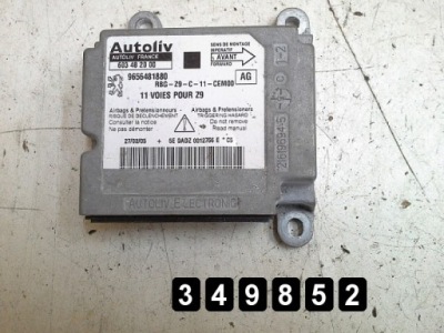 2005 peugeot 607 ecu 9656481880 фото №1