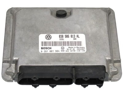 ECU SKODA OCTAVIA 1.9 SDI 038906013AL 0281001904