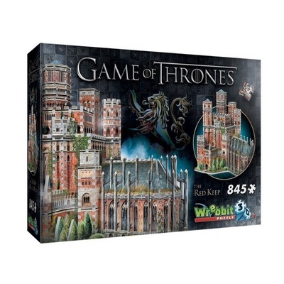 Puzzle Gra o Tron Red Keep 3D 845 elementów