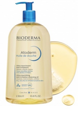 Bioderma Atoderm Huile de douche Olejek pod prysznic i do kąpieli 1000ml