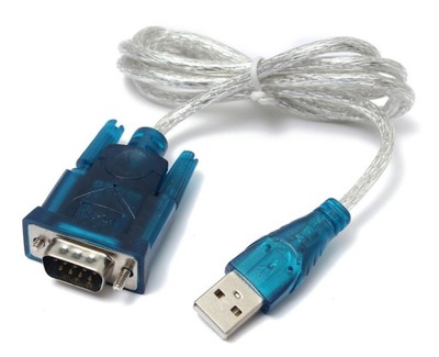 Adapter USB 2.0 na port szeregowy RS232 przejściówka konwerter sygnału USB
