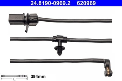 SENSOR KLOCK. HAMULC. AUDI A4 15- REAR  