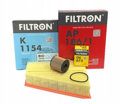 Набор 3 фильтров filtron ford s-max galaxy mondeo mk4 iv 2.0tdci фото №1