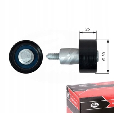 Ролик направляющая направляющая ремень распределительного вала do vw t-roc taos tiguan фото №1