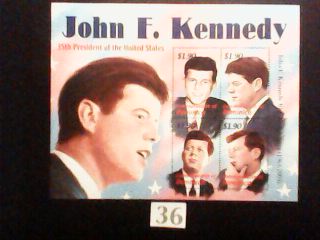 Prezydenci , J.F.Kennedy , Dominica MNH