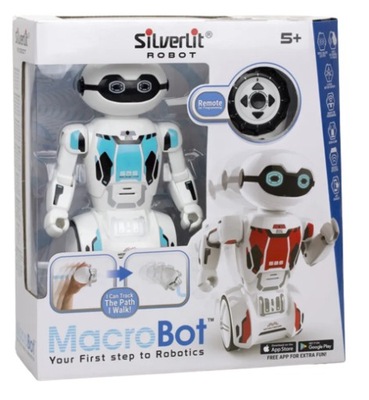 Robot Silverlit Macrobot 88045 niebieski*
