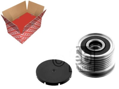 Feb30067 шкив генератора dacia logan, loga фото №1