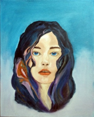 obraz olejny na płótnie Portret