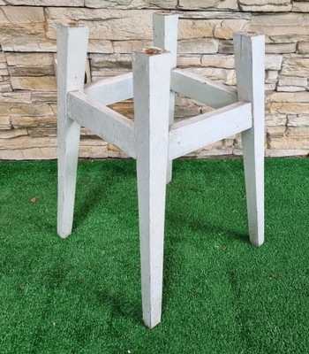 Taboret drewniany krzesło zabytek konstrukcja