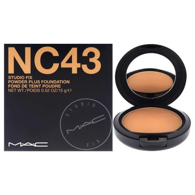 MAC podkład + puder 2w1 do twarzy NC43