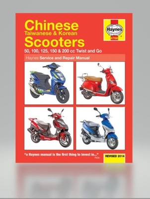 ZONGSHEN ZS100QT (04-14) CHINESE TAIWANESE & KOREAN SCOOTERS DANE REPARACIÓN  