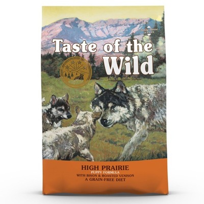 TASTE OF THE WILD High Prairie Puppy Formula - sucha karma dla szczeniąt -