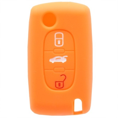 Case чохол силіконовий ключа citroen c3 c4 фото №1